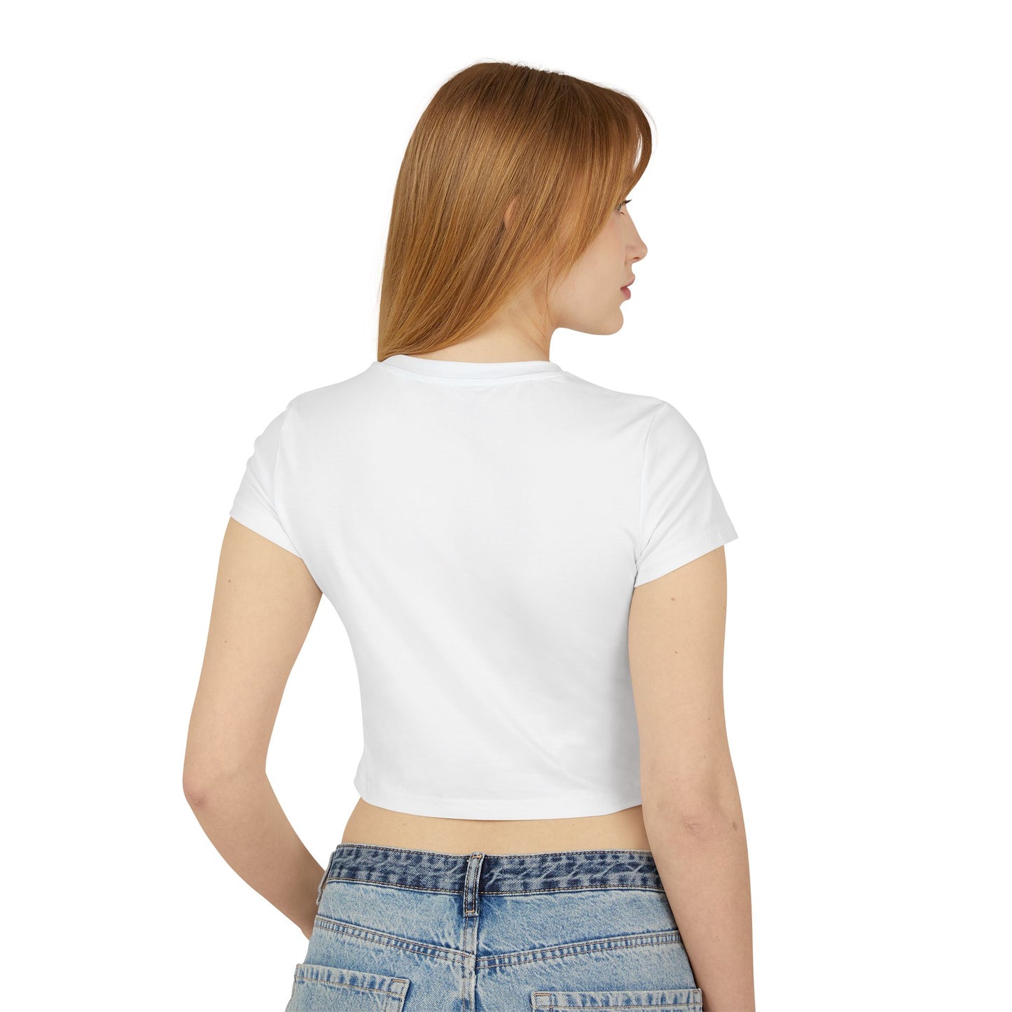 Women's “The Lovers” Tarot Baby Tee