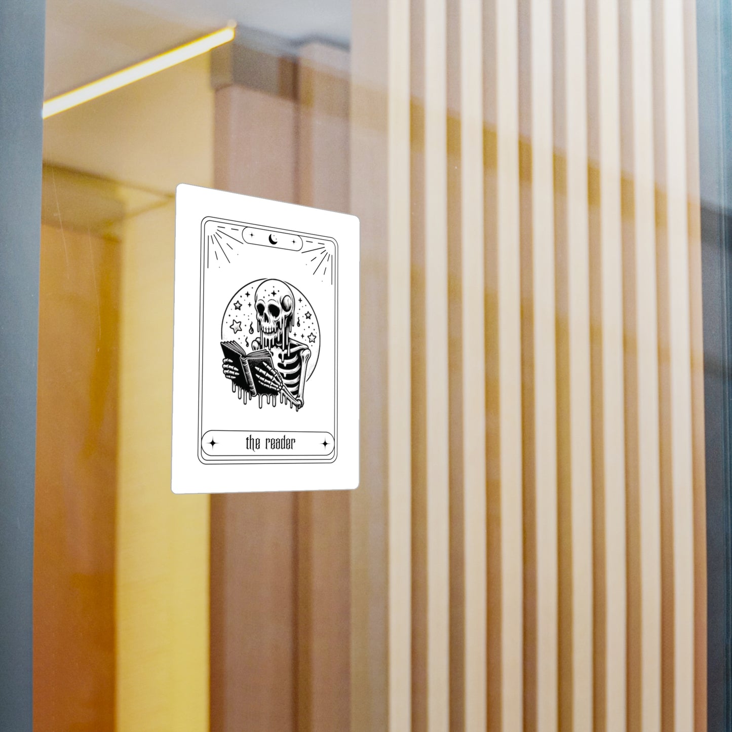 The Reader Tarot Card Decal