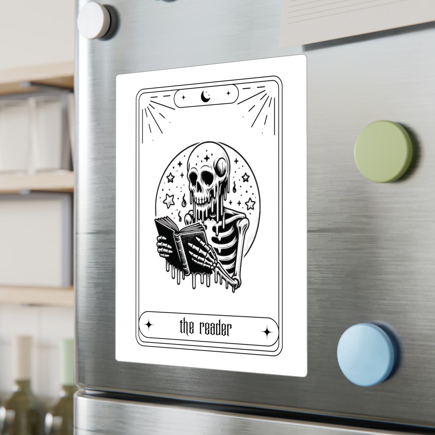 The Reader Tarot Card Decal