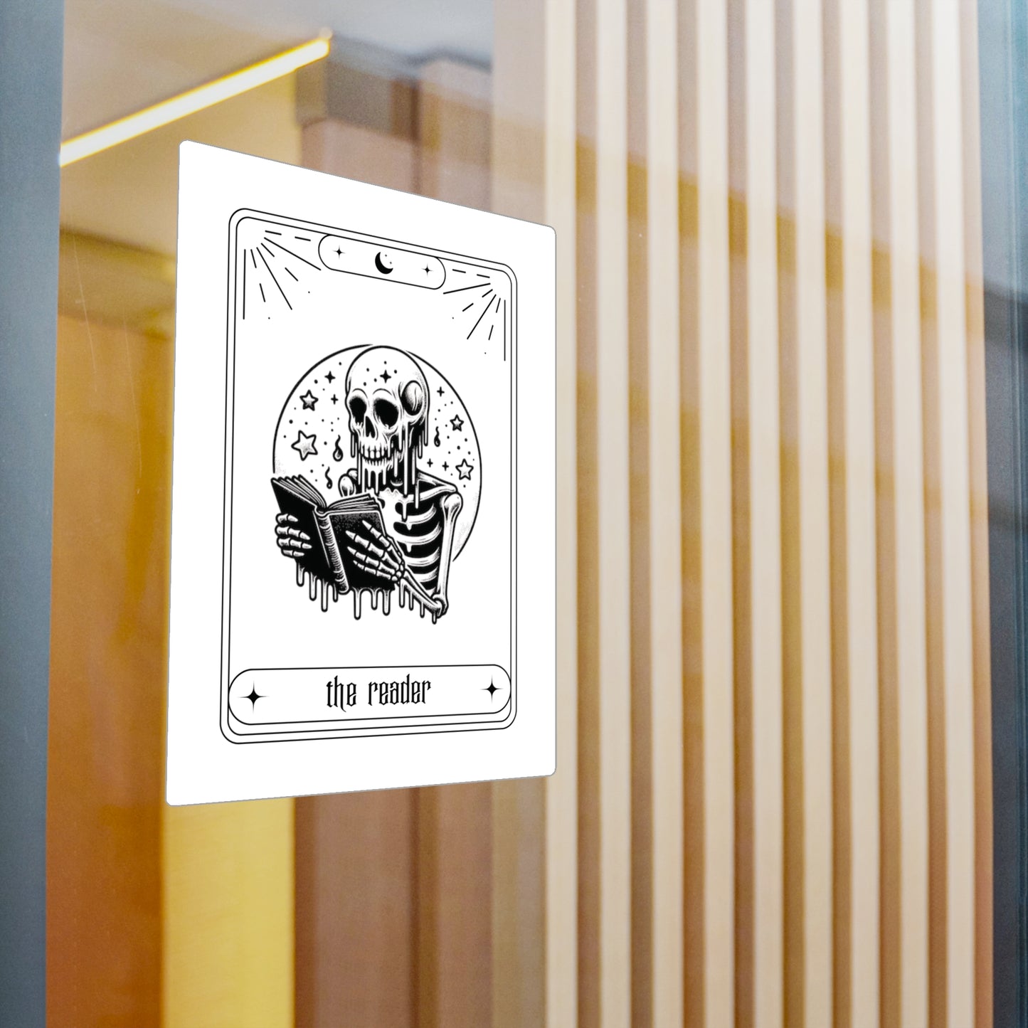 The Reader Tarot Card Decal