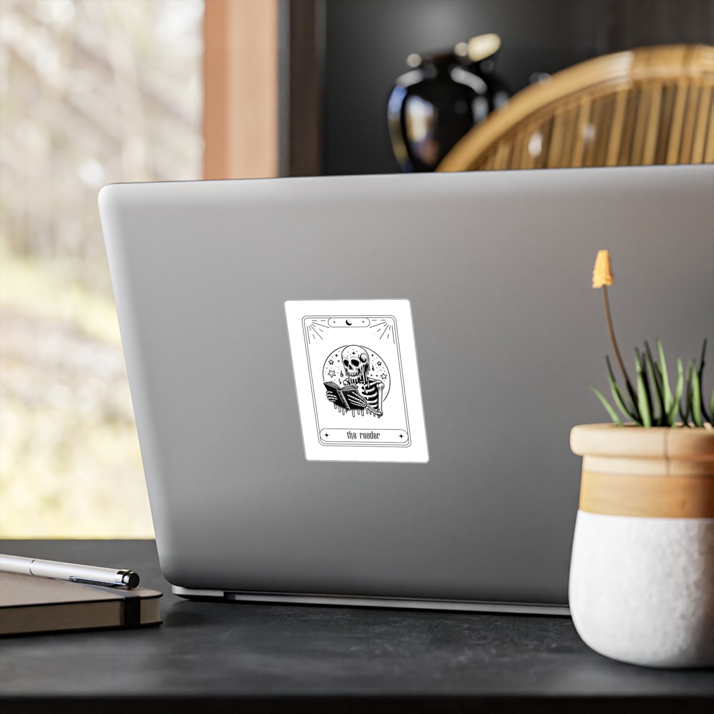 The Reader Tarot Card Decal