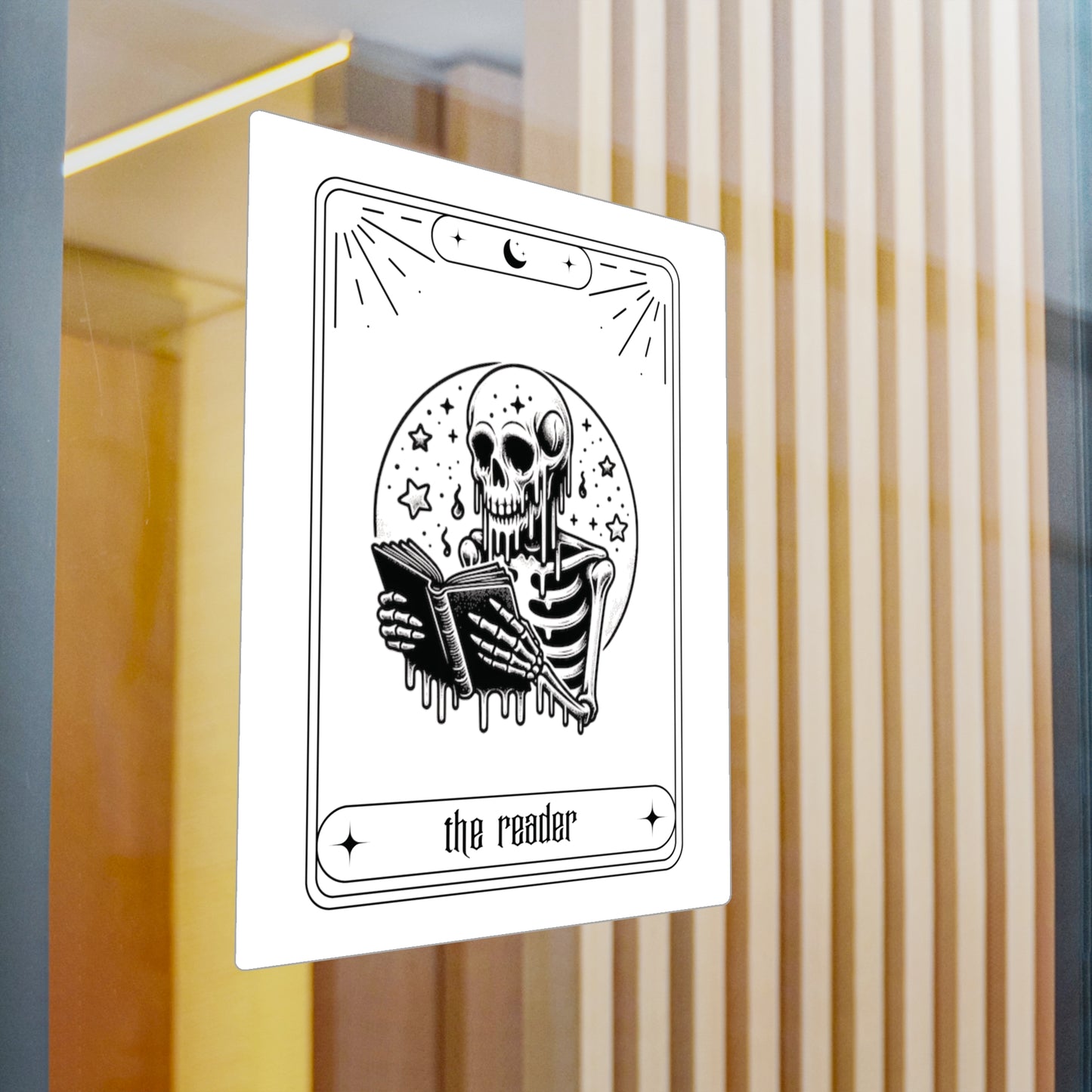 The Reader Tarot Card Decal