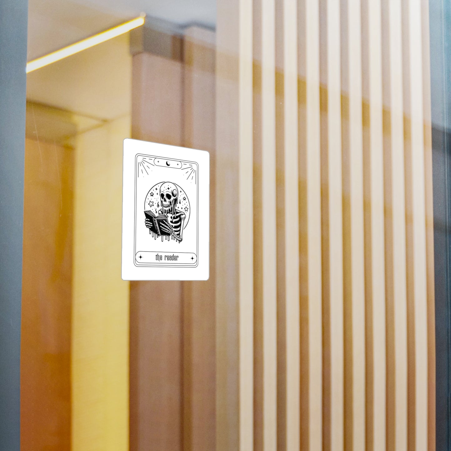 The Reader Tarot Card Decal